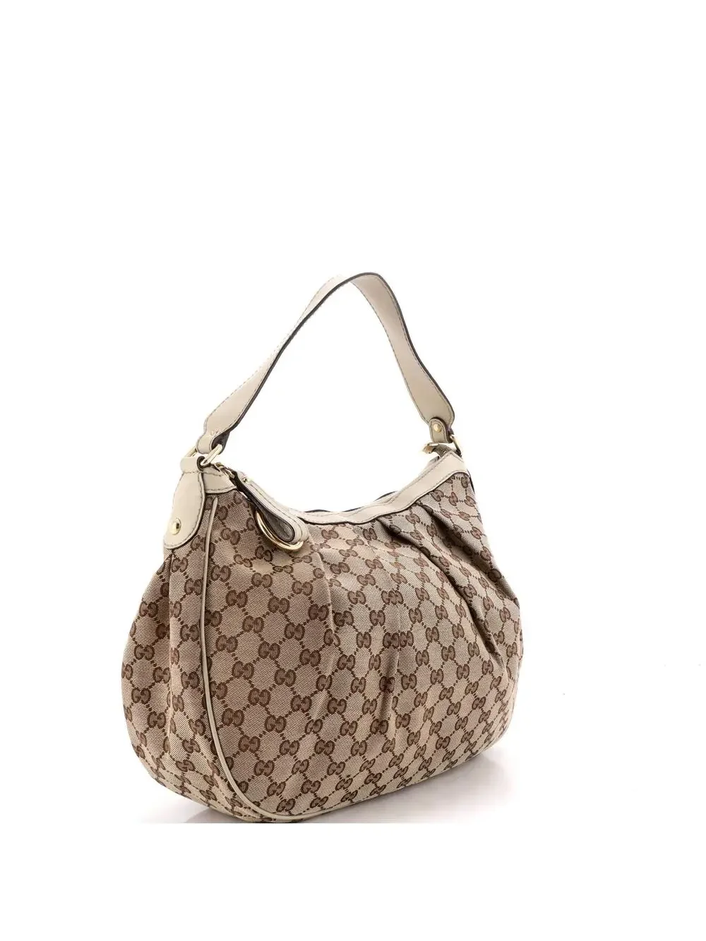 Gucci Sukey Hobo Gg Canvas With Leather #331742G83B